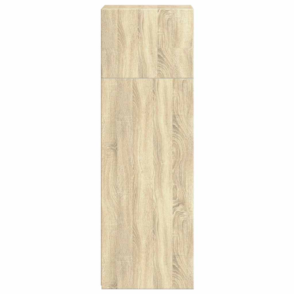Visoka komoda hrasta sonome 40x41x124 cm od konstruiranog drva