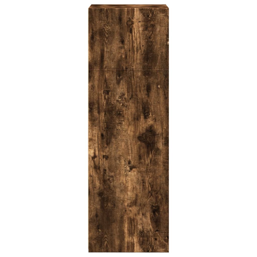 Visoka komoda boja dimljenog hrasta 45x41x124 cm