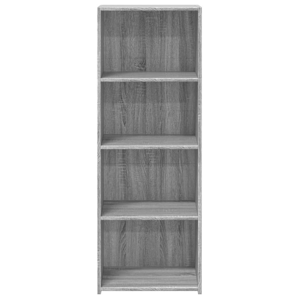 Visoka komoda siva sonome 45x41x124 cm konstruirano drvo