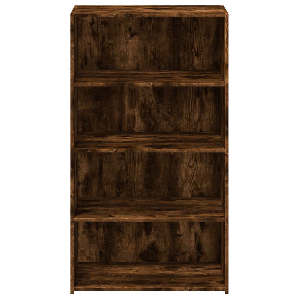 Visoka komoda boje hrasta 70 x 41 x 124 cm konstruirano drvo