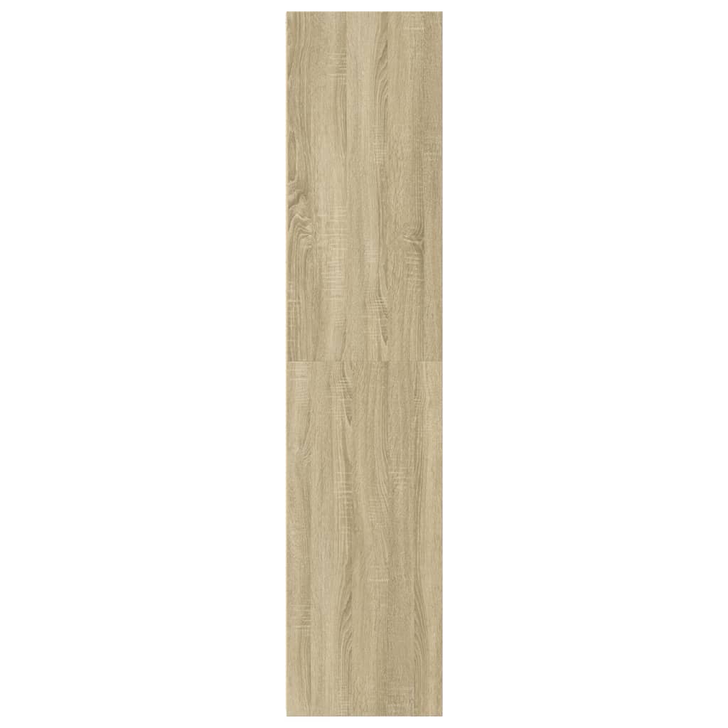 Visoka komoda boje hrasta 30x41x185 cm od konstruiranog drva