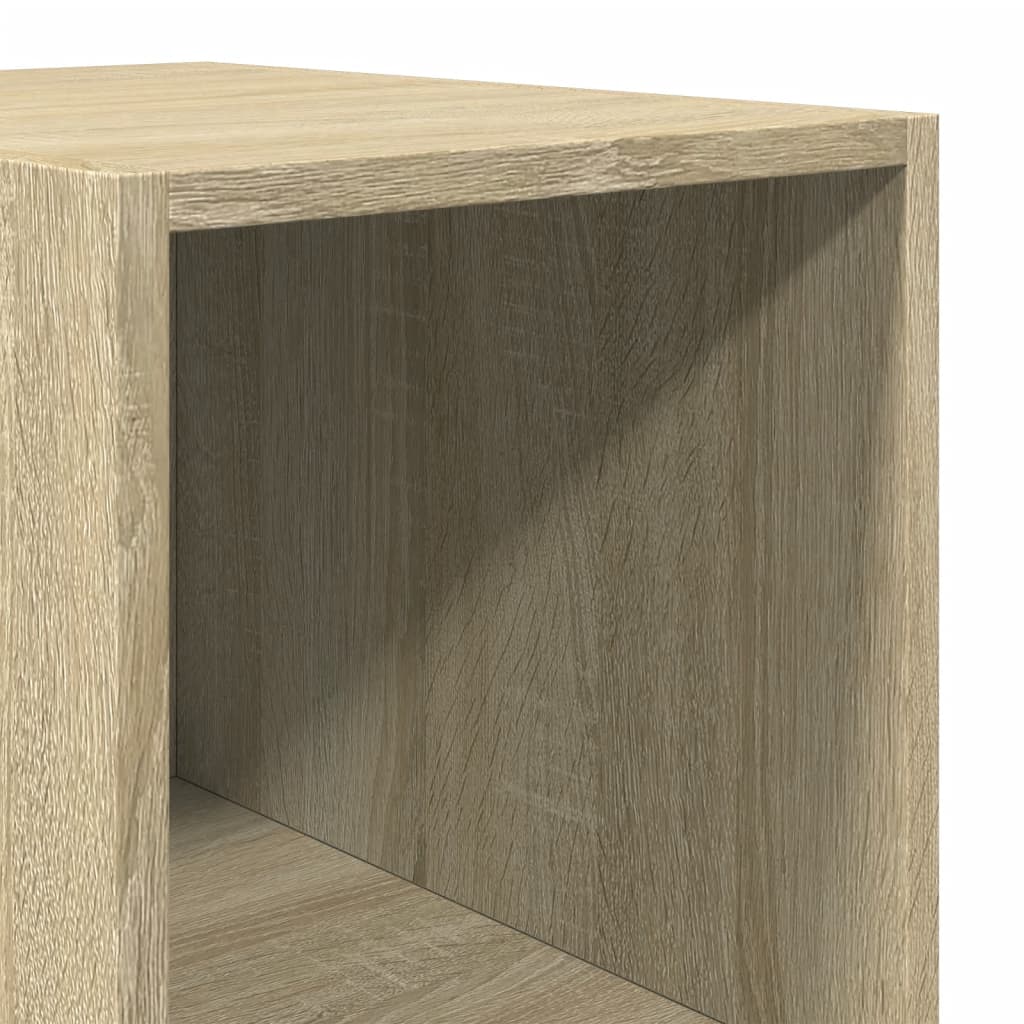 Visoka komoda boje hrasta 30x41x185 cm od konstruiranog drva