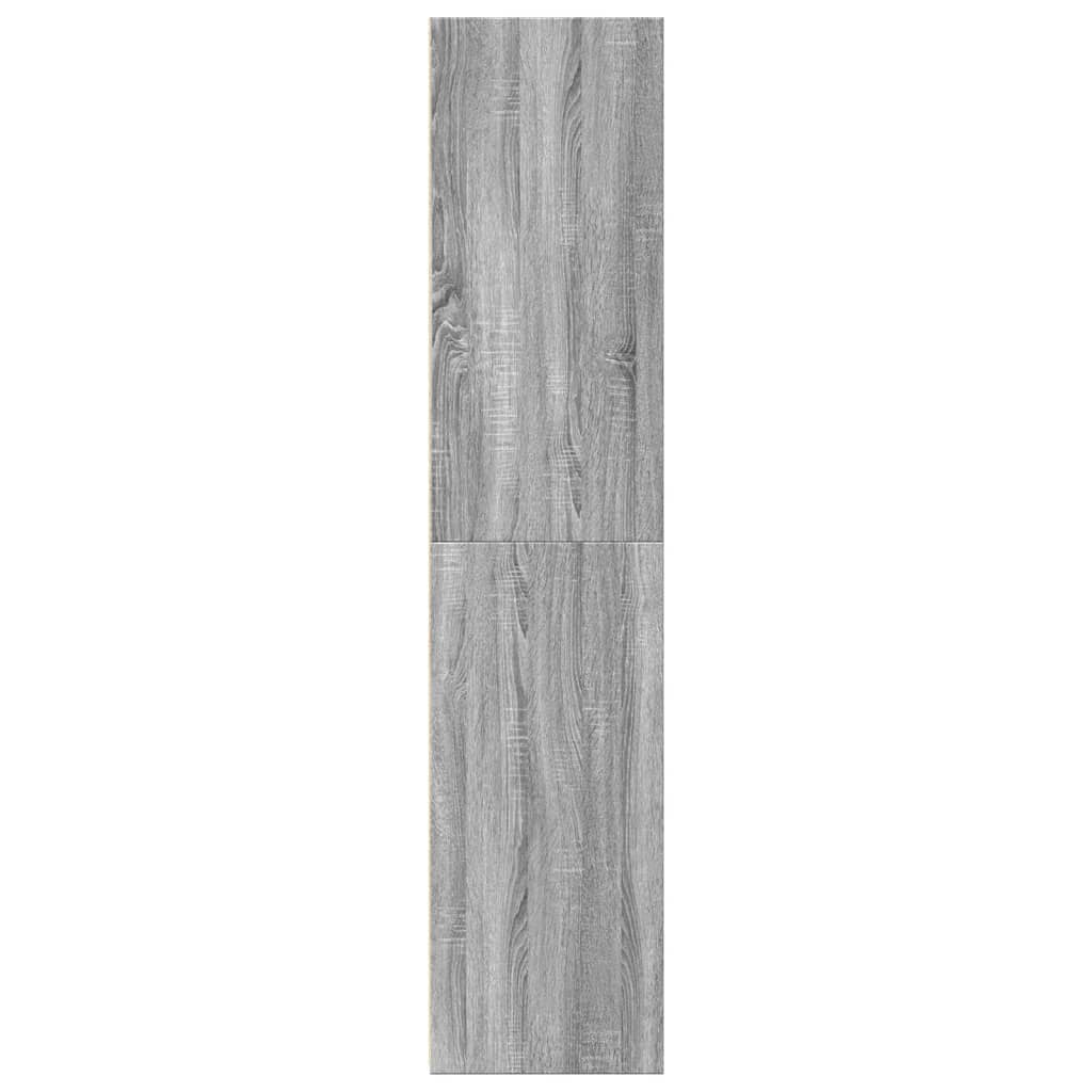 Visoka komoda boje hrasta 30x41x185 cm od konstruiranog drva