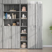Visoka komoda boje hrasta 30x41x185 cm od konstruiranog drva