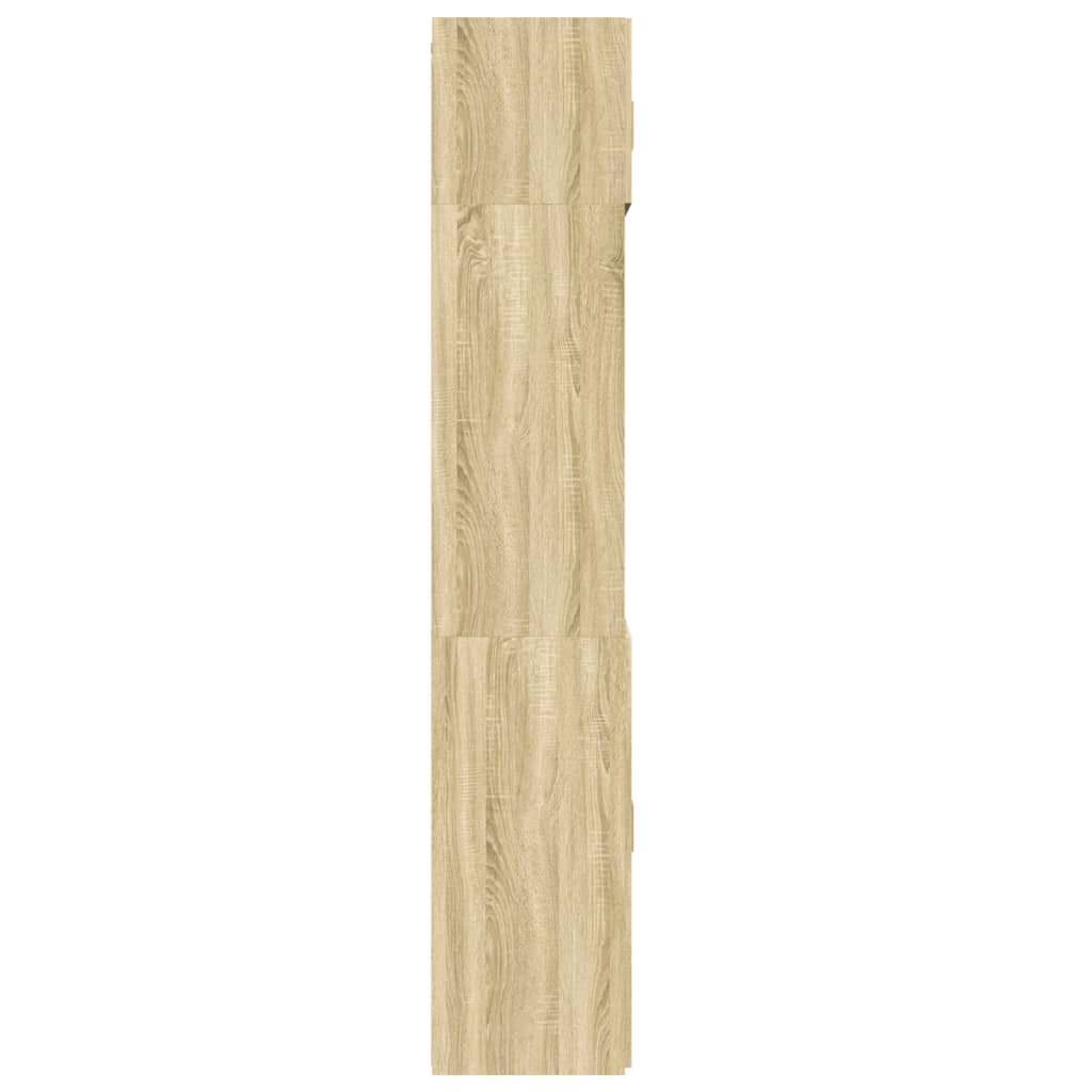 Ormarić za pohranu boja hrasta sonome 70 x 42,5 x 225 cm drveni