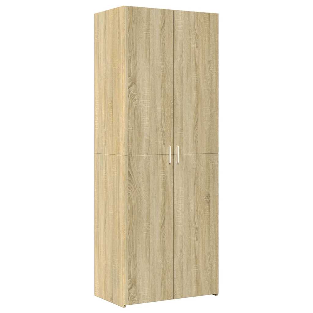 Ormarić za pohranu boja hrasta sonome 70 x 42,5 x 225 cm drveni