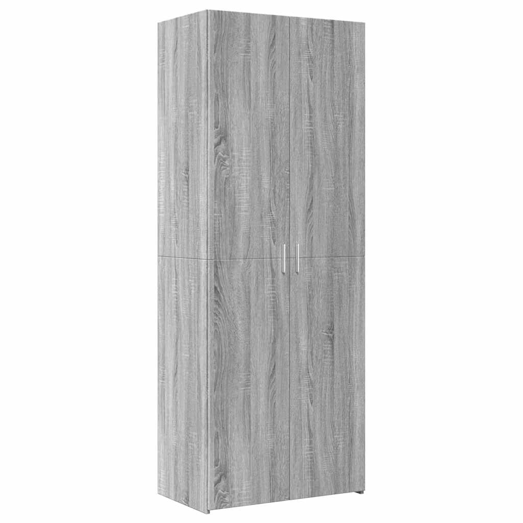 Ormarić za pohranu boja hrasta sonome 70 x 42,5 x 225 cm drveni