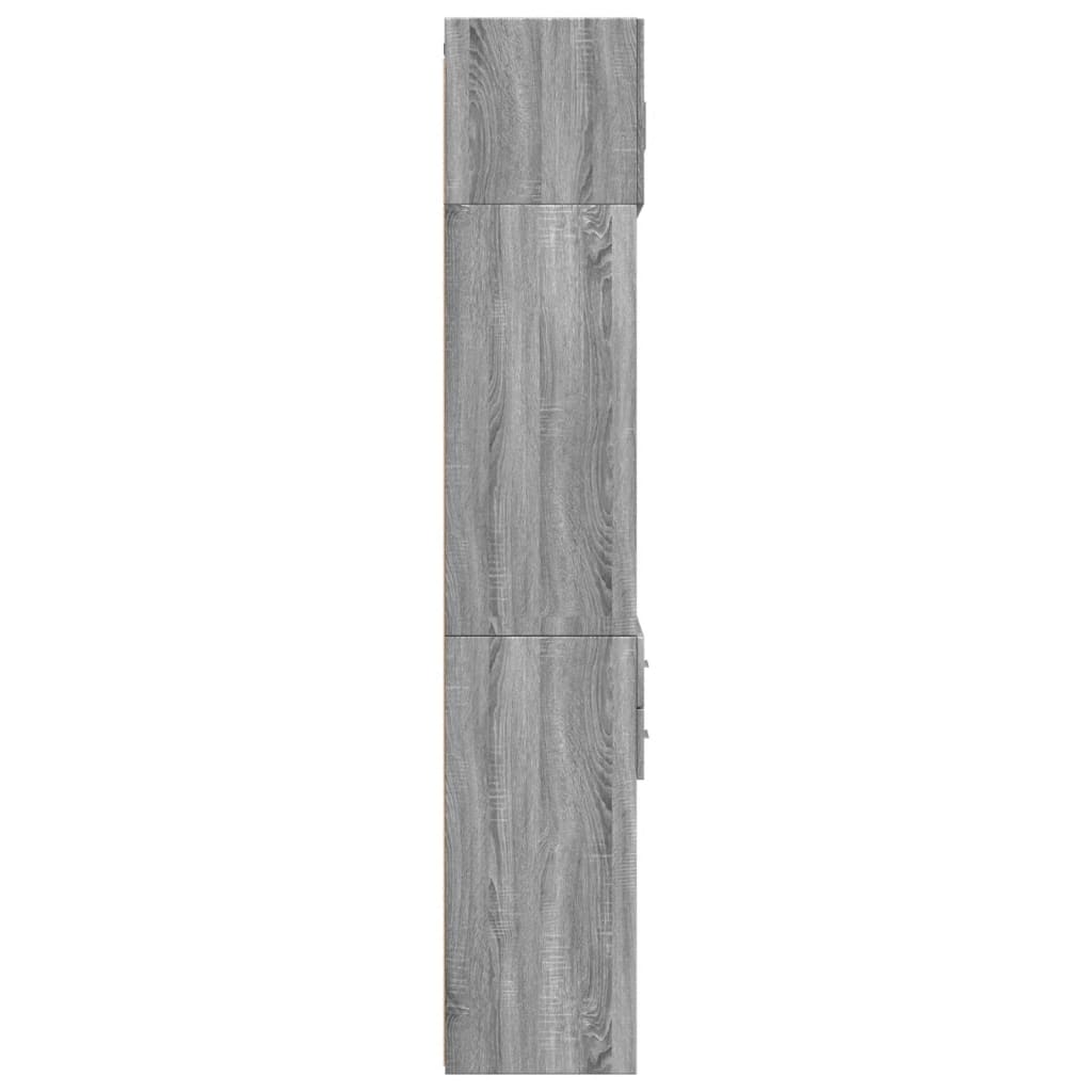 Ormarić za pohranu boja hrasta sonome 70 x 42,5 x 225 cm drveni