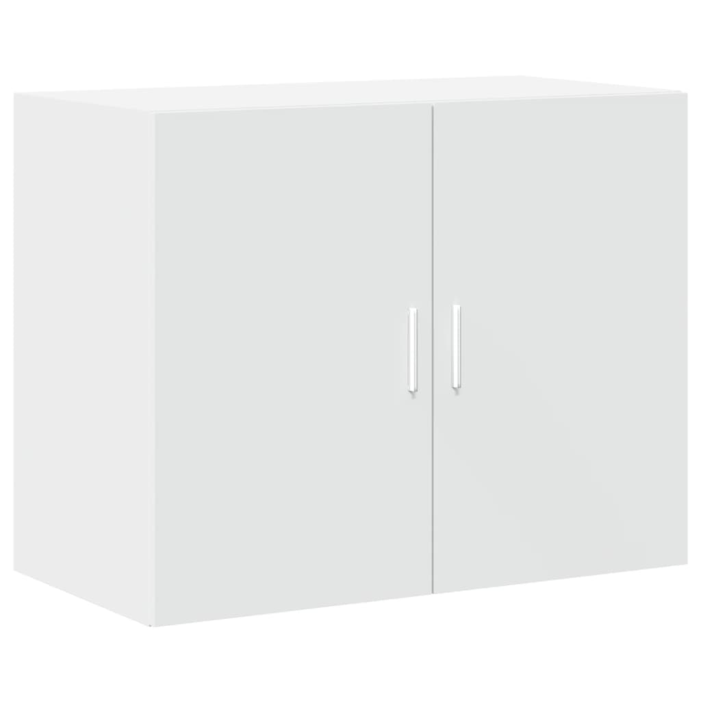 Visoka komoda bijela 80 x 42,5 x 249 cm od konstruiranog drva