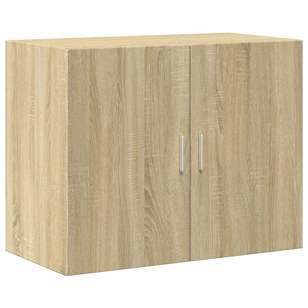 Visoka komoda boja hrasta 80x42,5x249 cm od konstruiranog drva