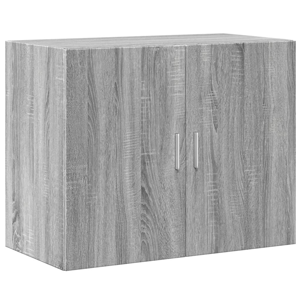 Visoka komoda boja hrasta 80x42,5x249 cm od konstruiranog drva