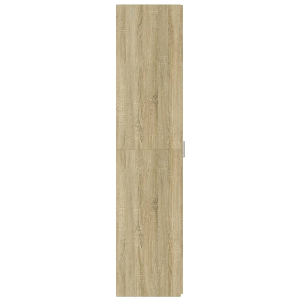 Visoka komoda boja hrasta 40x42,5x185 cm od konstruiranog drva