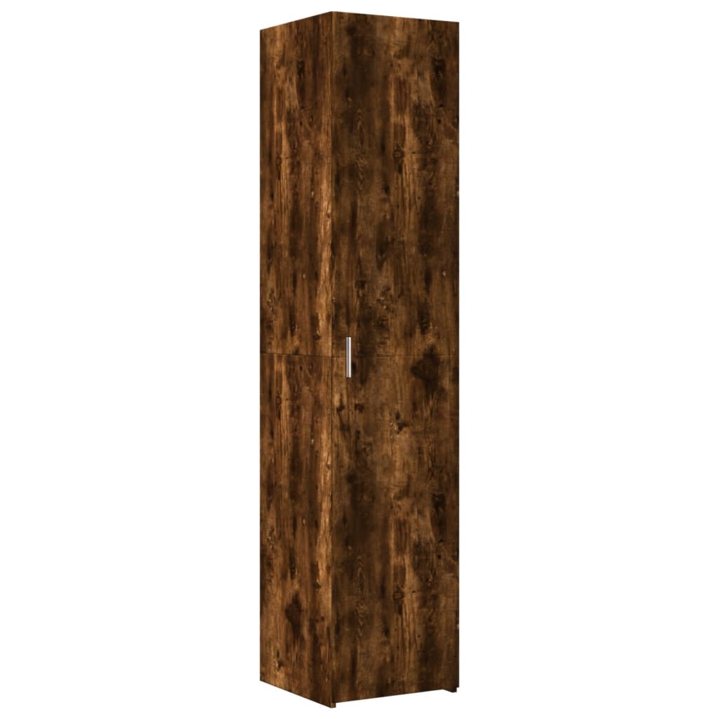 Visoka komoda boja hrasta 40x42,5x185 cm od konstruiranog drva