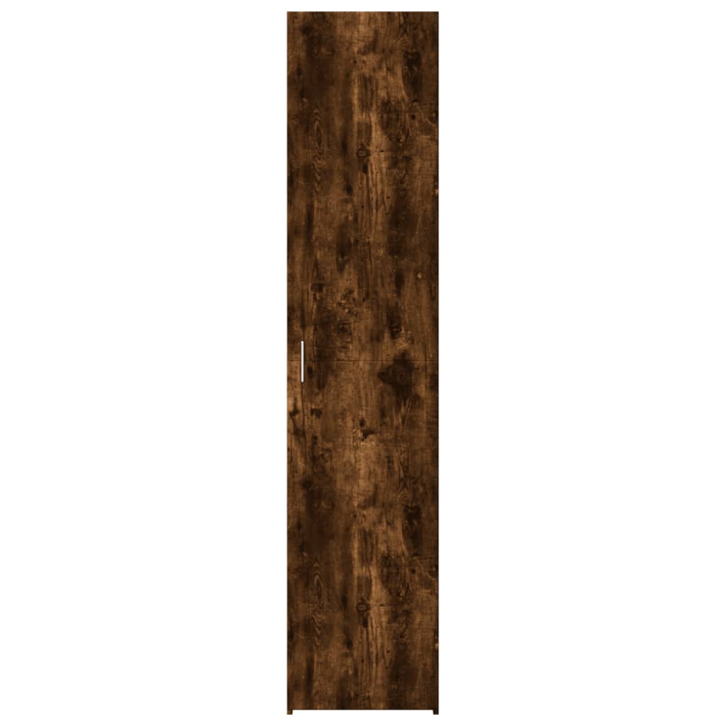 Visoka komoda boja hrasta 40x42,5x185 cm od konstruiranog drva