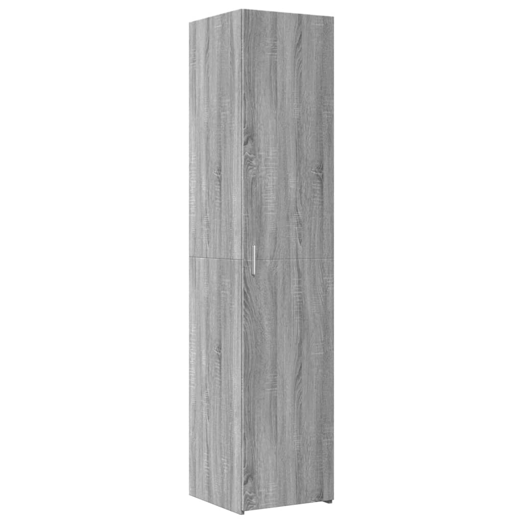 Visoka komoda boja hrasta 40x42,5x185 cm od konstruiranog drva