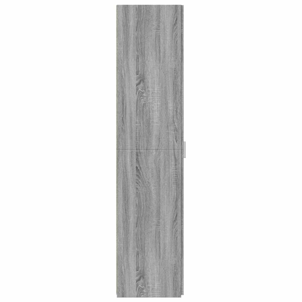 Visoka komoda siva sonome 45x42,5x185 cm od konstruiranog drva