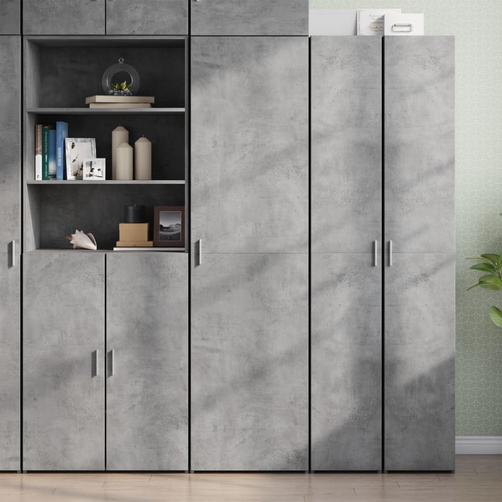 Visoka komoda boja hrasta 50x42,5x185 cm od konstruiranog drva