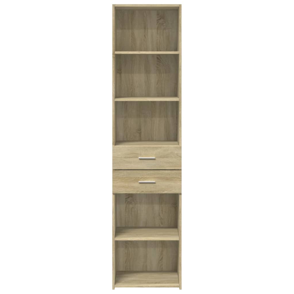 Visoka komoda hrasta sonome 45x42,5x185cm od konstruiranog drva