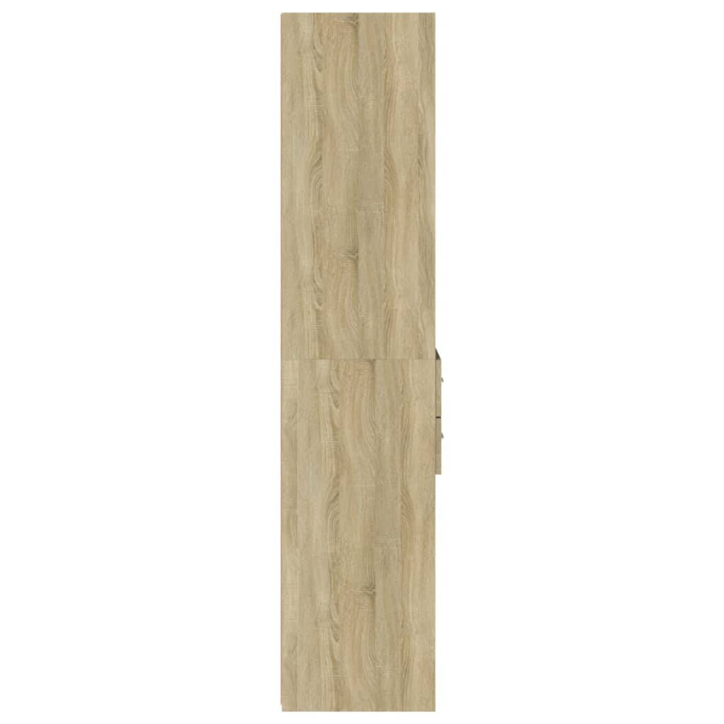 Visoka komoda hrasta sonome 45x42,5x185cm od konstruiranog drva