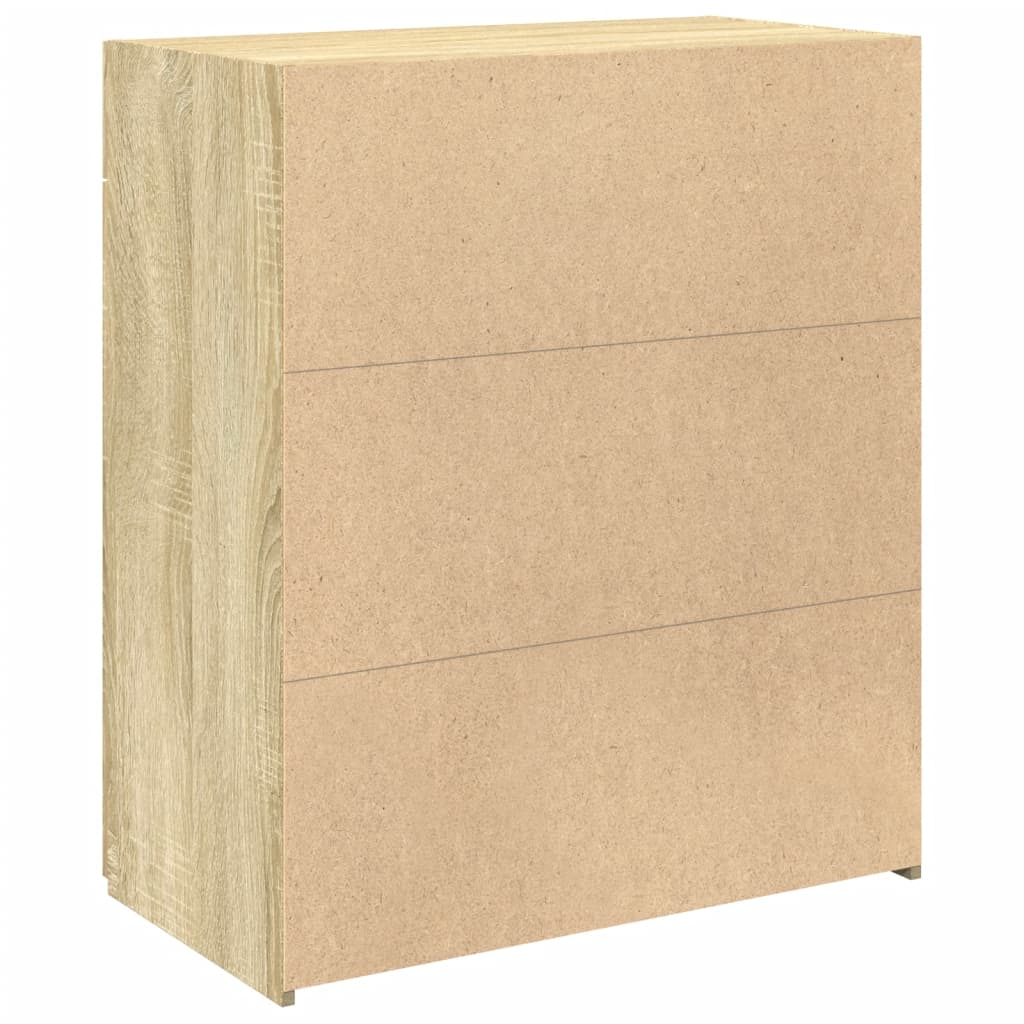 Komoda boja hrasta sonome 80x42,5x93 cm od konstruiranog drva