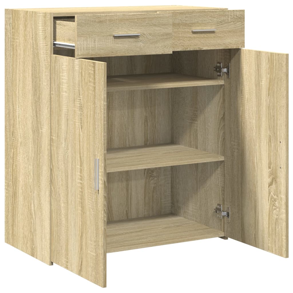 Komoda boja hrasta sonome 80x42,5x93 cm od konstruiranog drva