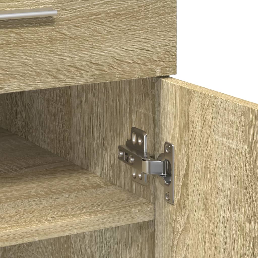 Komoda boja hrasta sonome 80x42,5x93 cm od konstruiranog drva