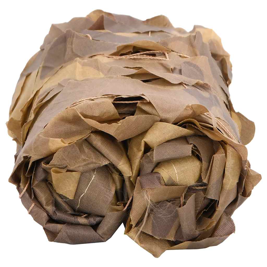 Kamuflažna mreža s torbom za pohranu 844 x 429 cm Pješčana