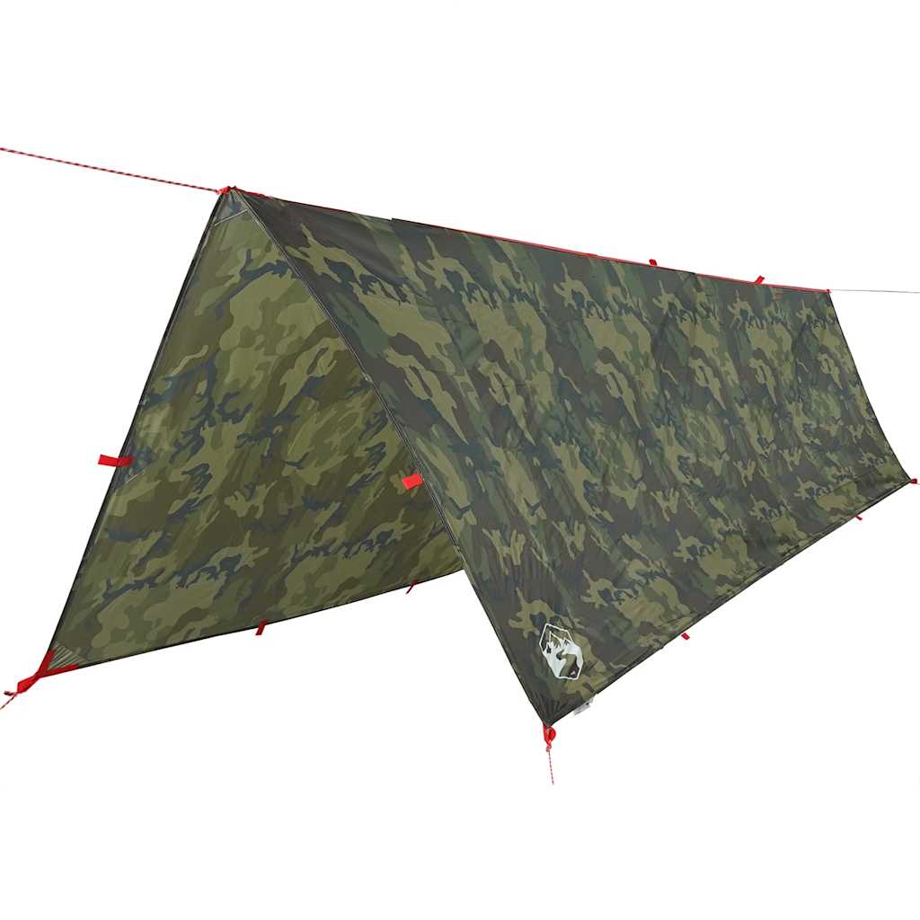 Cerada za kampiranje maskirna 506x306 cm vodootporna