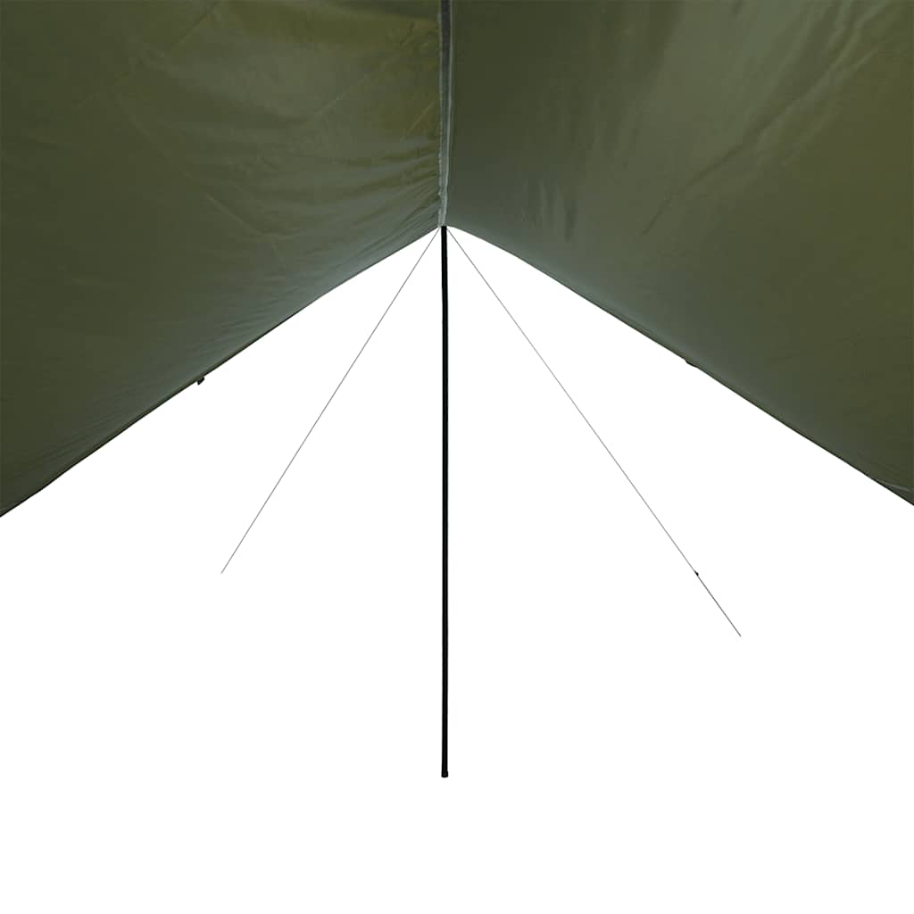 Cerada za kampiranje maslinastozelena 438x376x212cm vodootporna