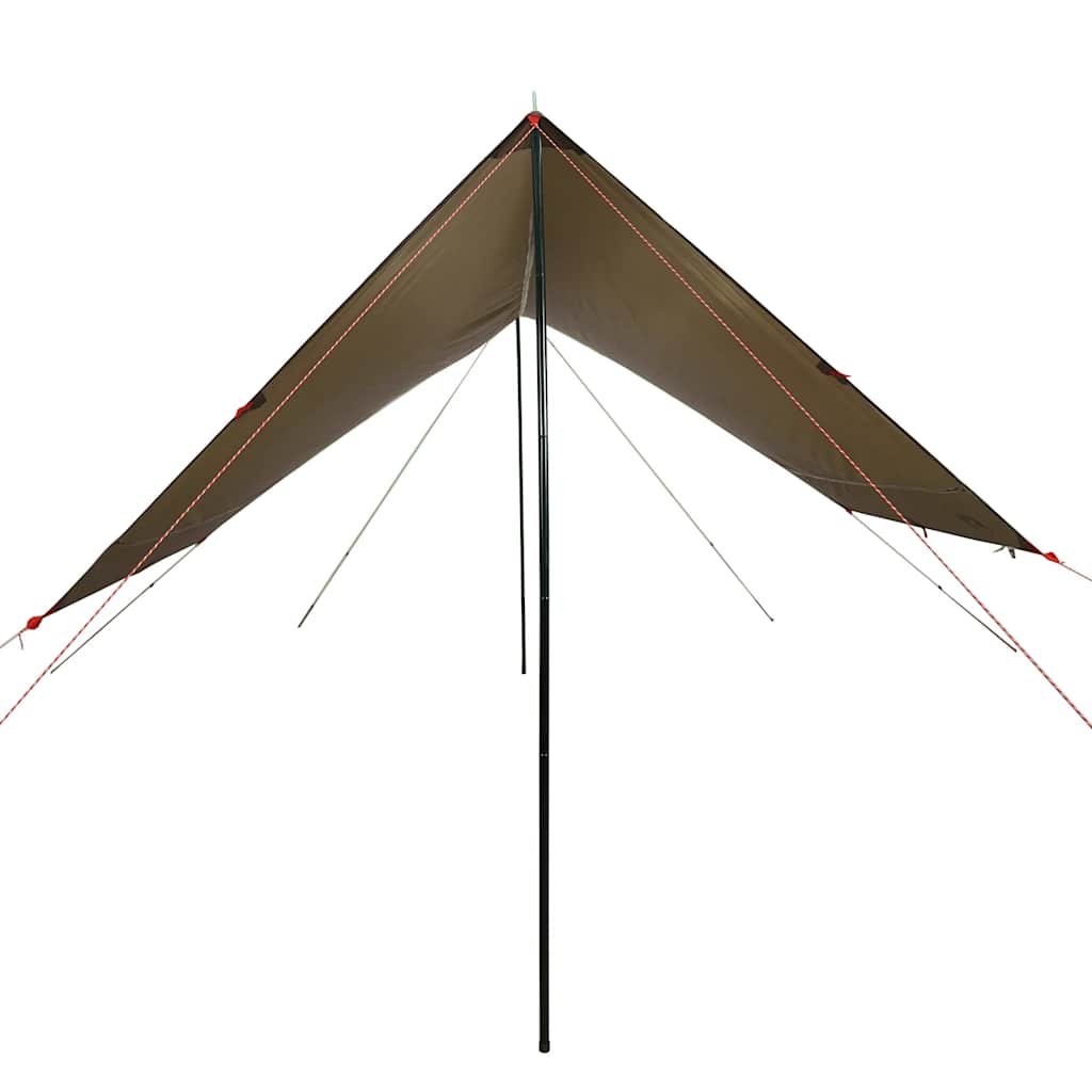 Cerada za kampiranje smeđa 462x306x211 cm vodootporna
