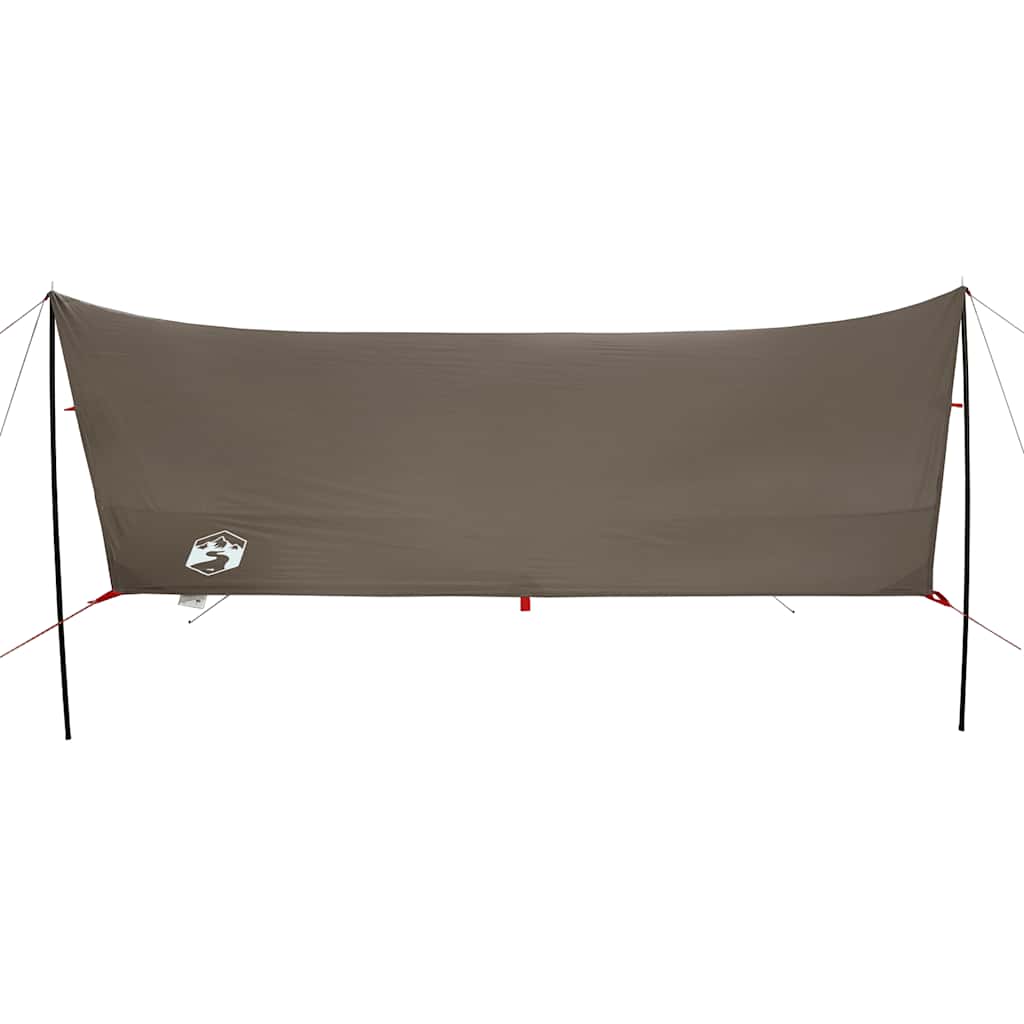 Cerada za kampiranje smeđa 462x306x211 cm vodootporna