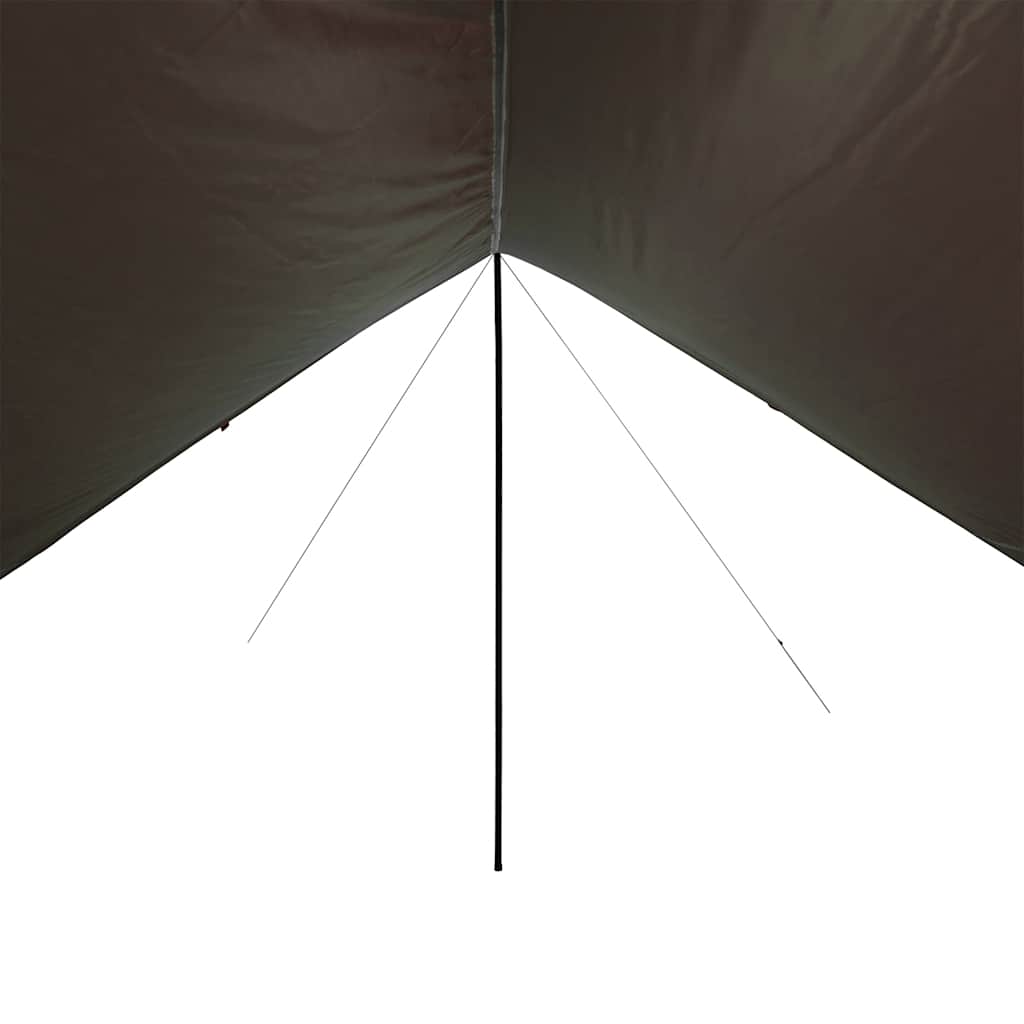 Cerada za kampiranje smeđa 462x306x211 cm vodootporna