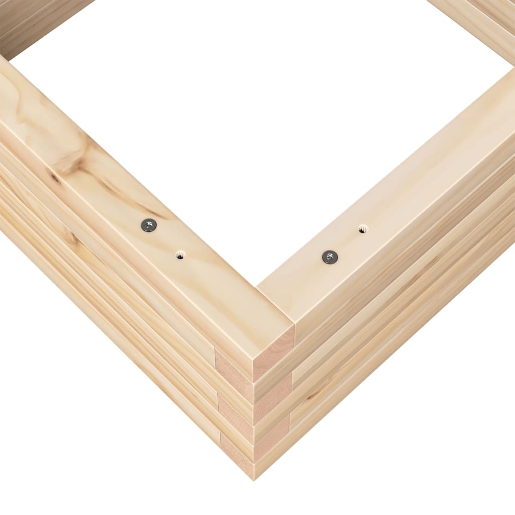 Vrtna sadilica 50 x 50 x 23 cm od masivne borovine
