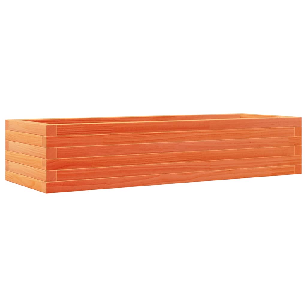 Vrtna sadilica voštano smeđe boje 110x40x23 cm od borovine