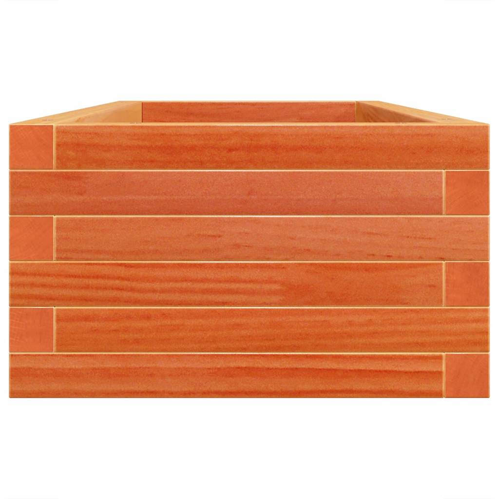 Vrtna sadilica voštano smeđe boje 110x40x23 cm od borovine