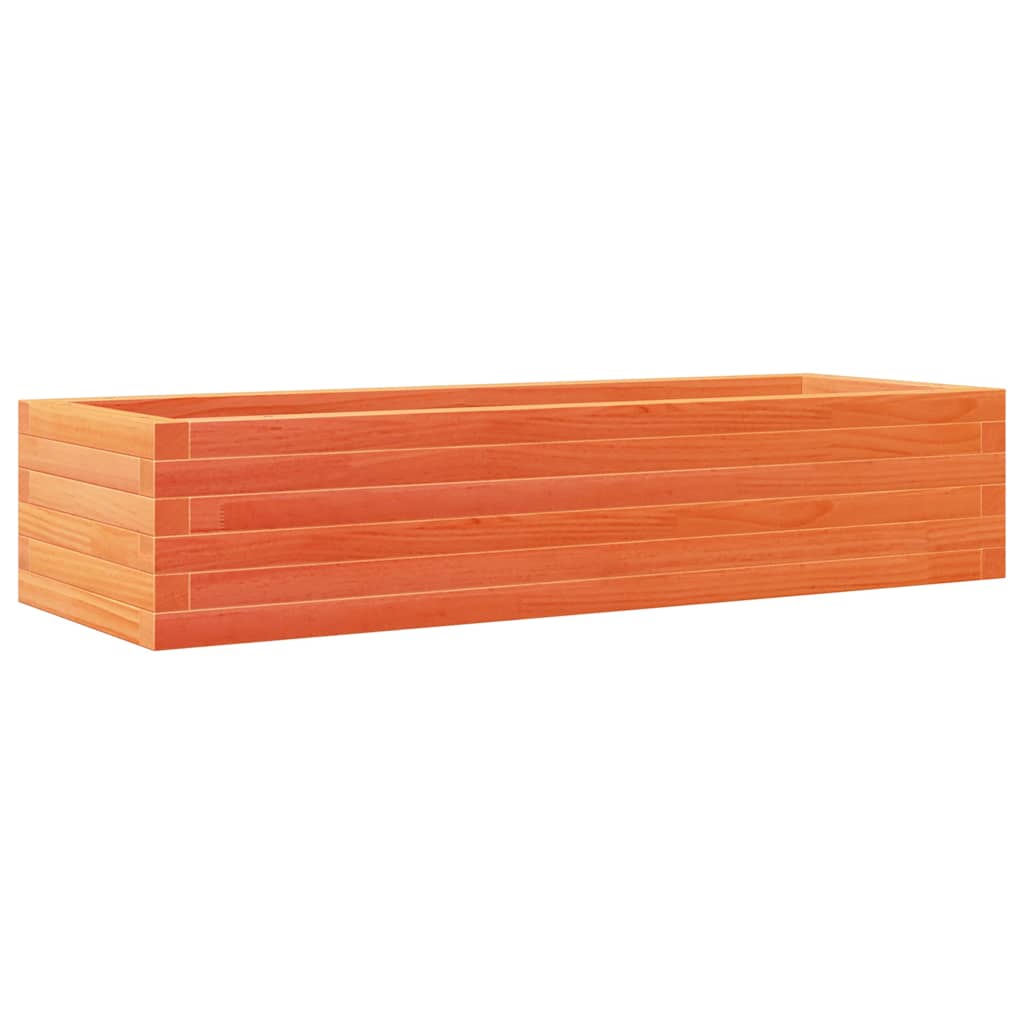 Vrtna sadilica voštano smeđe boje 110x40x23 cm od borovine