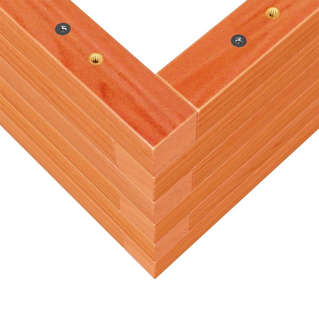 Vrtna sadilica voštano smeđe boje 110x40x23 cm od borovine