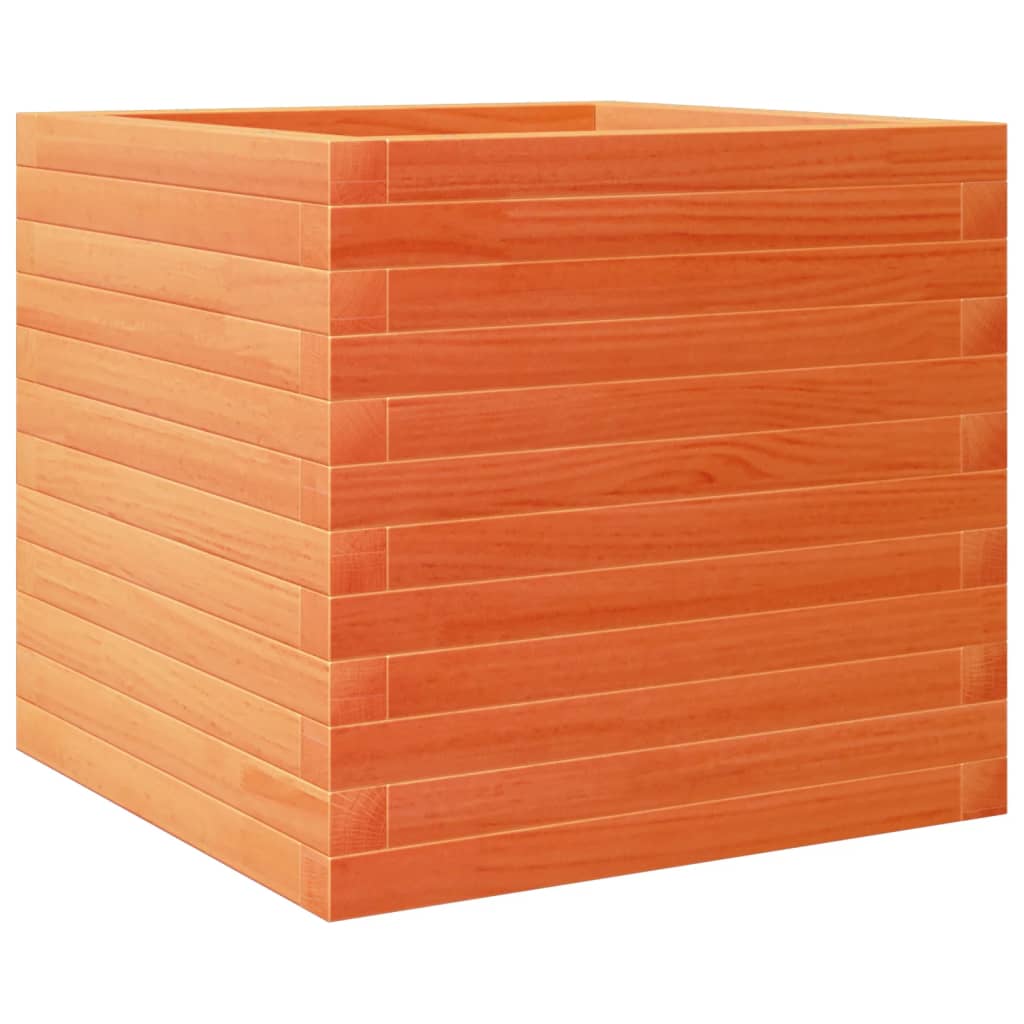 Vrtna sadilica voštano smeđe boje 50x50x45,5 cm od borovine
