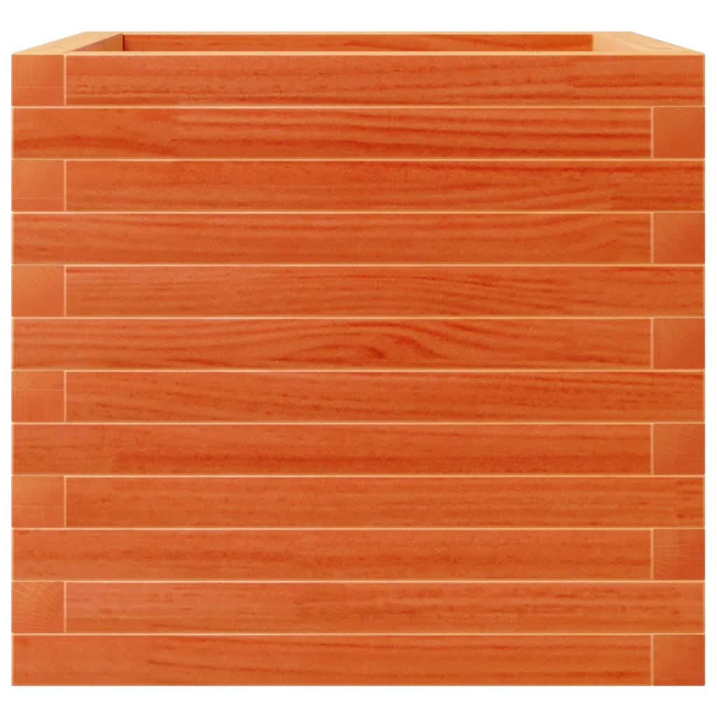 Vrtna sadilica voštano smeđe boje 50x50x45,5 cm od borovine