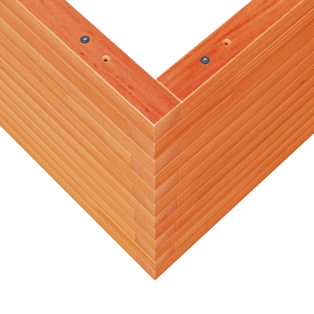 Vrtna sadilica voštano smeđe boje 50x50x45,5 cm od borovine