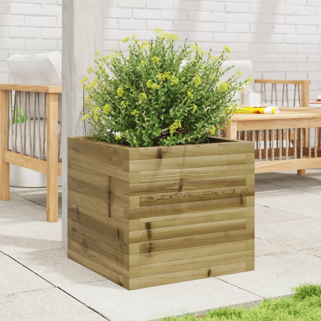 Vrtna sadilica 50x50x45,5 cm od impregnirane borovine