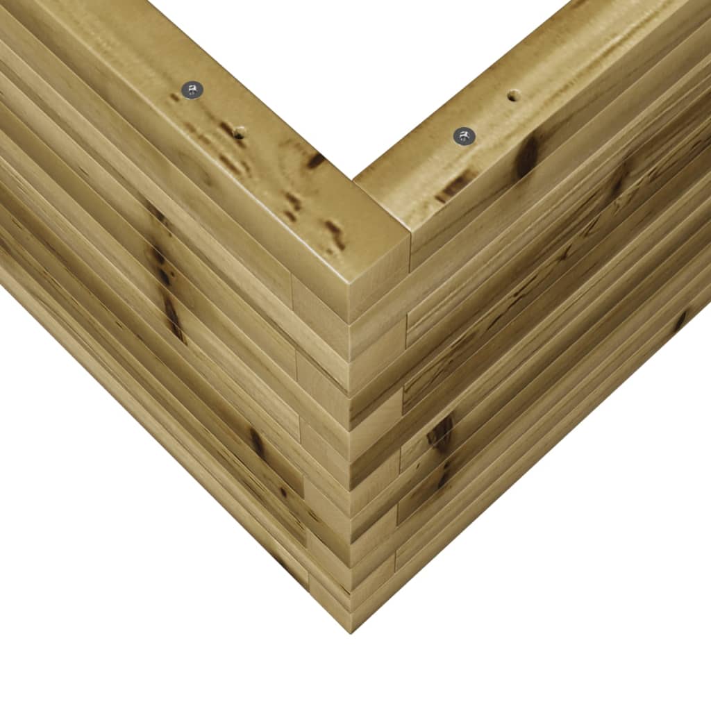 Vrtna sadilica 50x50x45,5 cm od impregnirane borovine