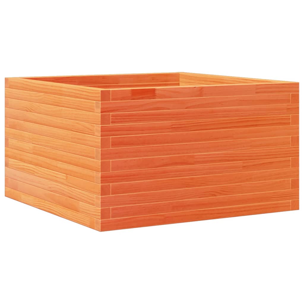 Vrtna sadilica voštano smeđe boje 80x80x45,5 cm od borovine