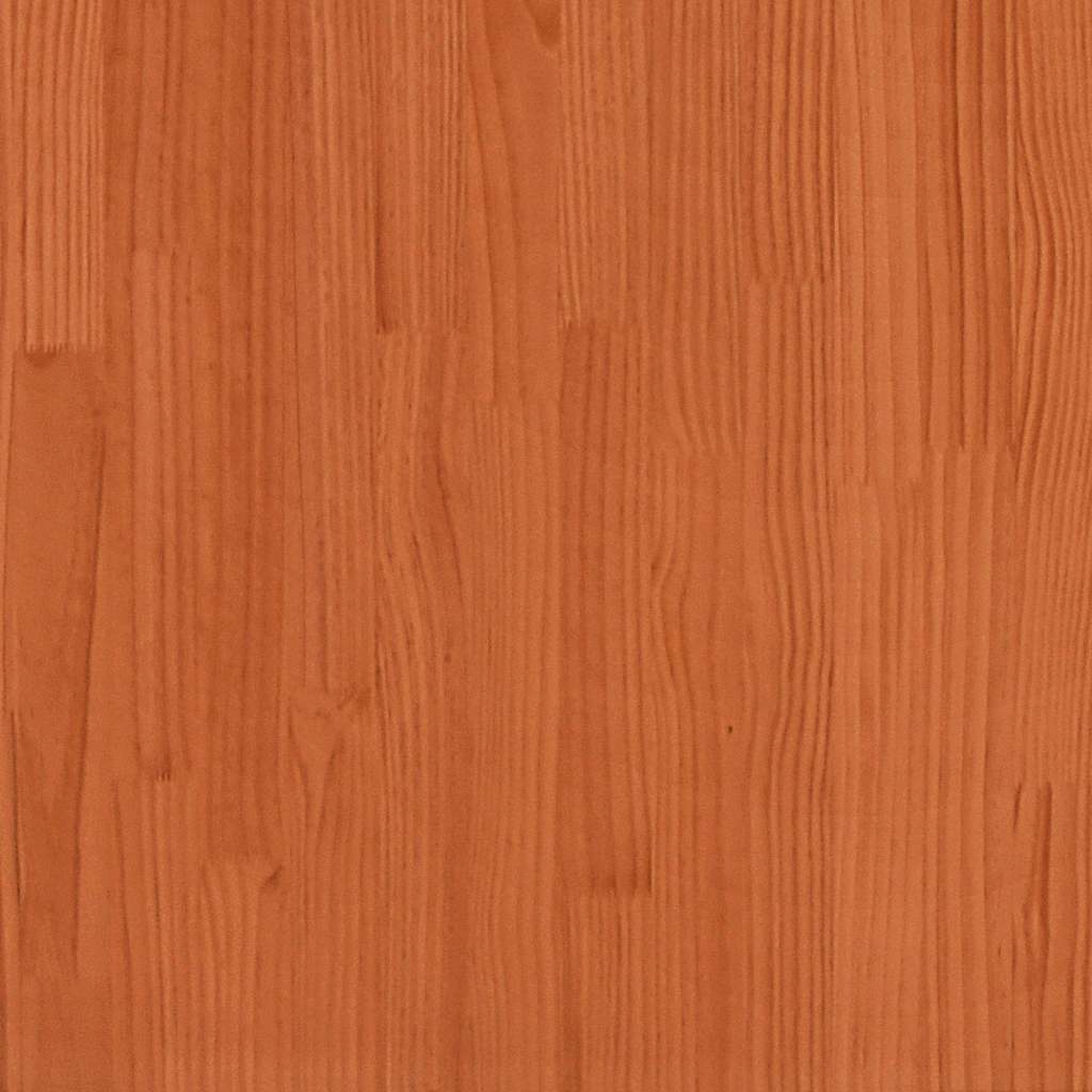 Vrtna sadilica voštano smeđe boje 70x40x45,5 cm od borovine