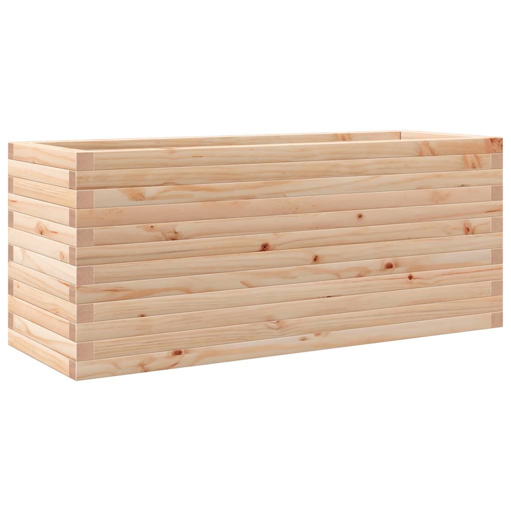 Vrtna sadilica 110x40x45,5 cm od masivne borovine