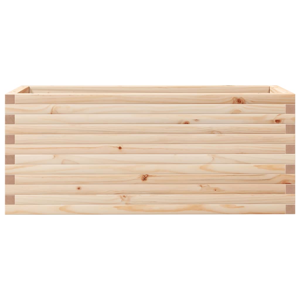 Vrtna sadilica 110x40x45,5 cm od masivne borovine
