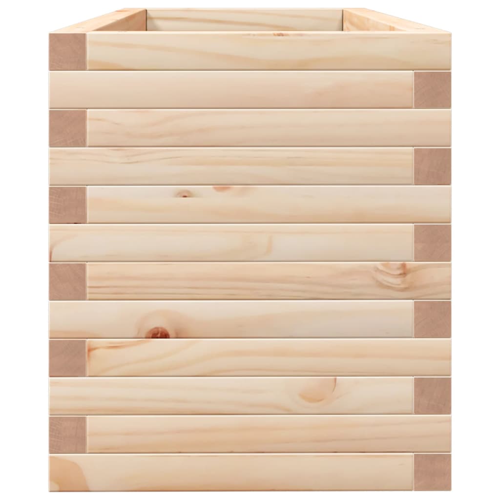 Vrtna sadilica 110x40x45,5 cm od masivne borovine