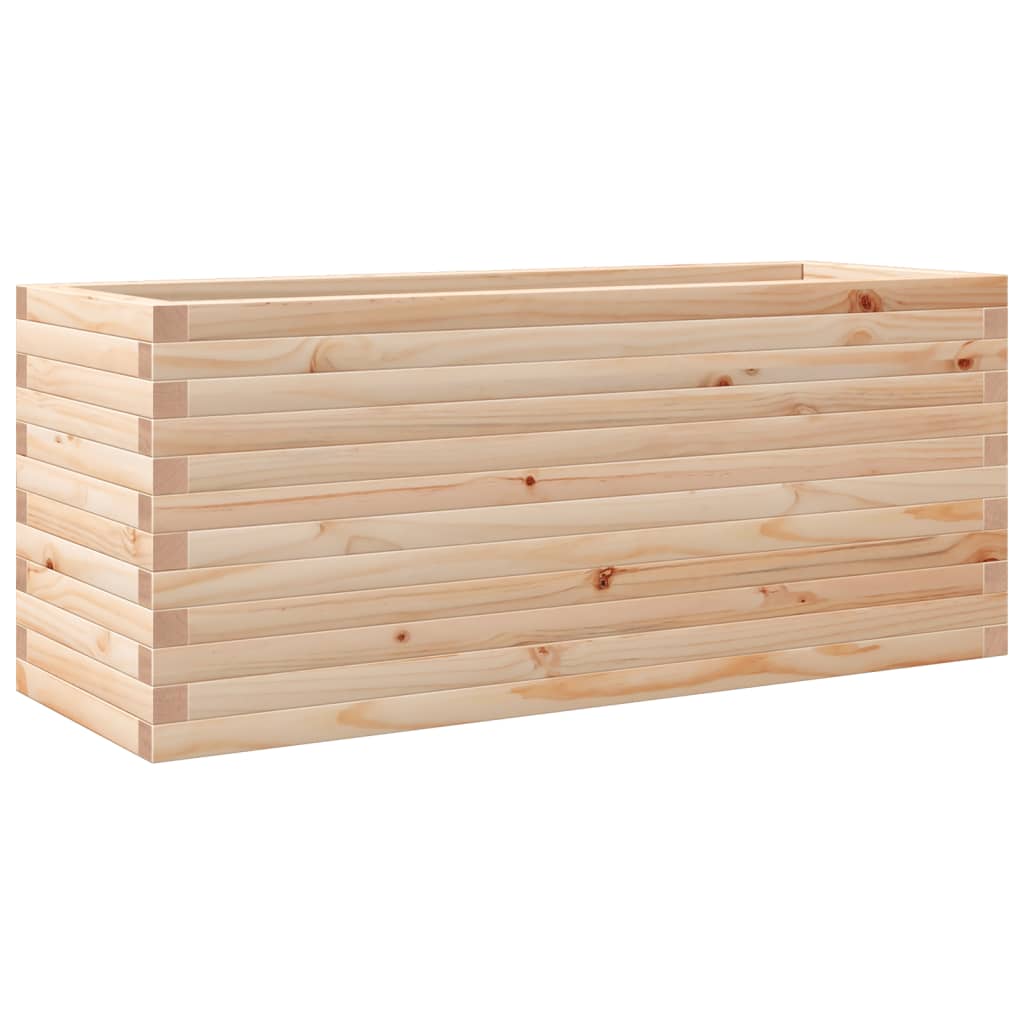 Vrtna sadilica 110x40x45,5 cm od masivne borovine