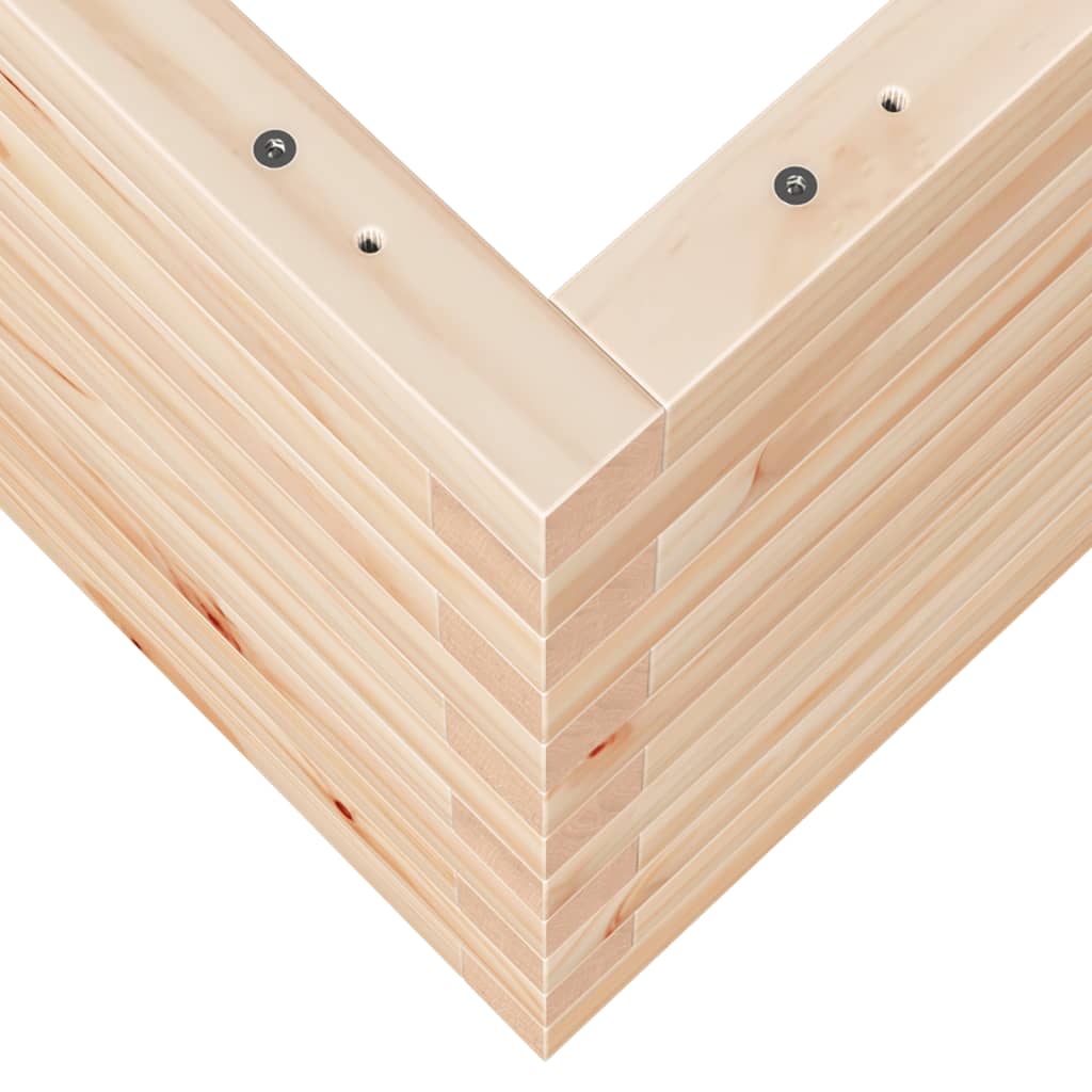 Vrtna sadilica 90x60x45,5 cm od masivne borovine