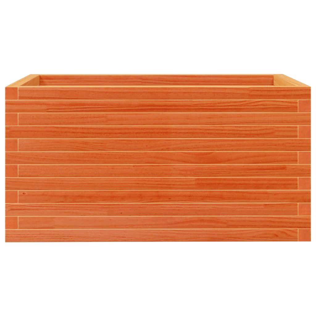 Vrtna sadilica voštano smeđe boje 90x60x45,5 cm od borovine